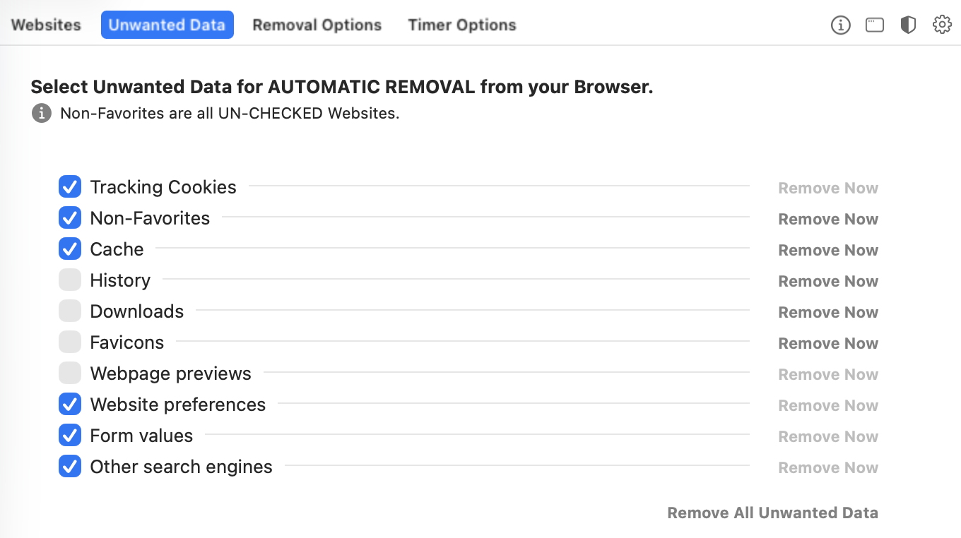 Websites Unwanted Data Removal Options Timer Options.png Websites Unwanted Data Removal Options Timer Options.