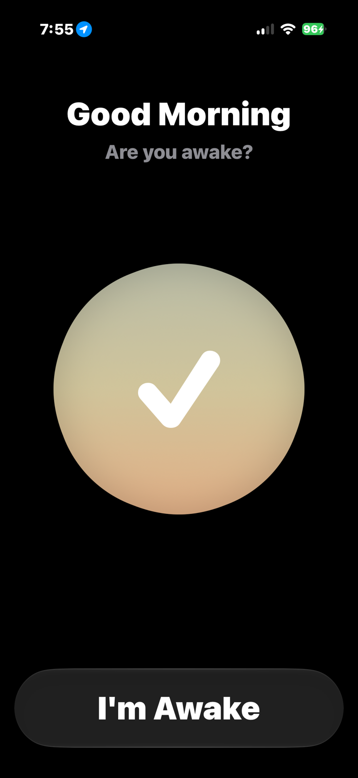 AwakeAlarm.PNG Awake alarm asking if you are awake