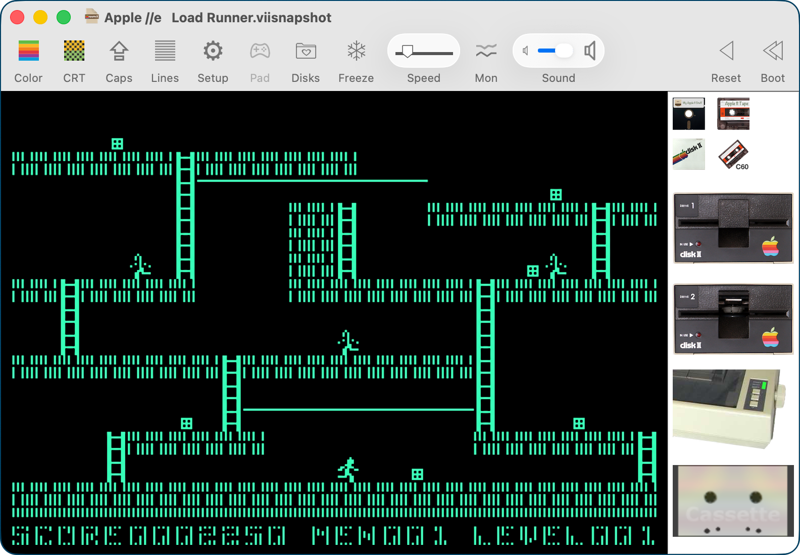 Load Runner Game on an Apple II in Virtual II.png Load Runner Game on an Apple II in Virtual II.
