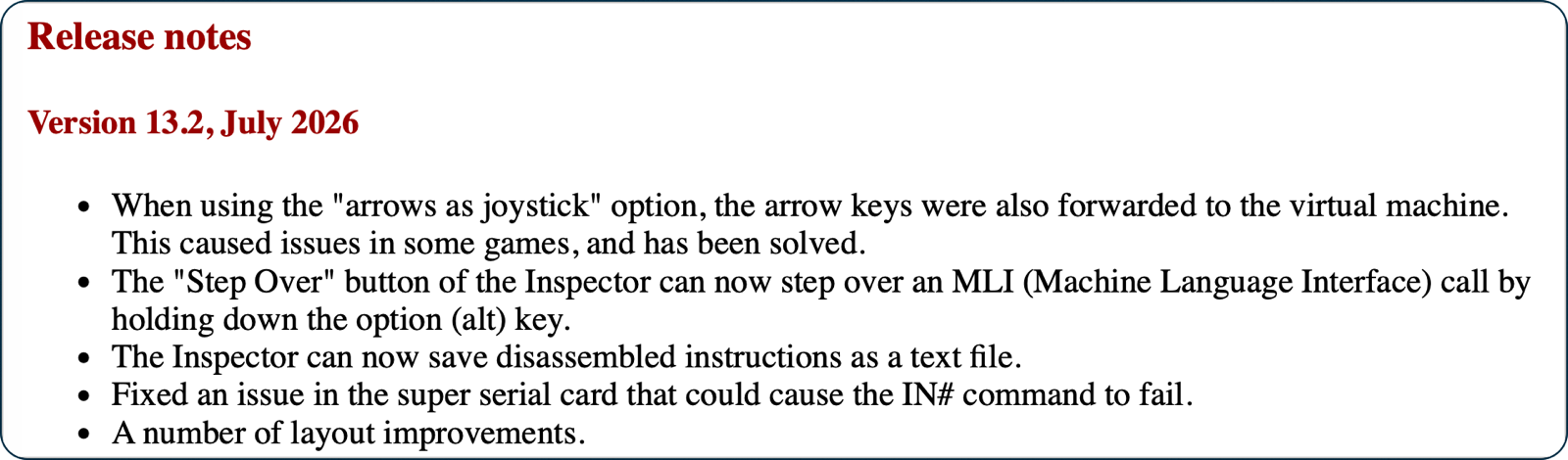 latest release notes July 2026.png Latest release notes July 2026.