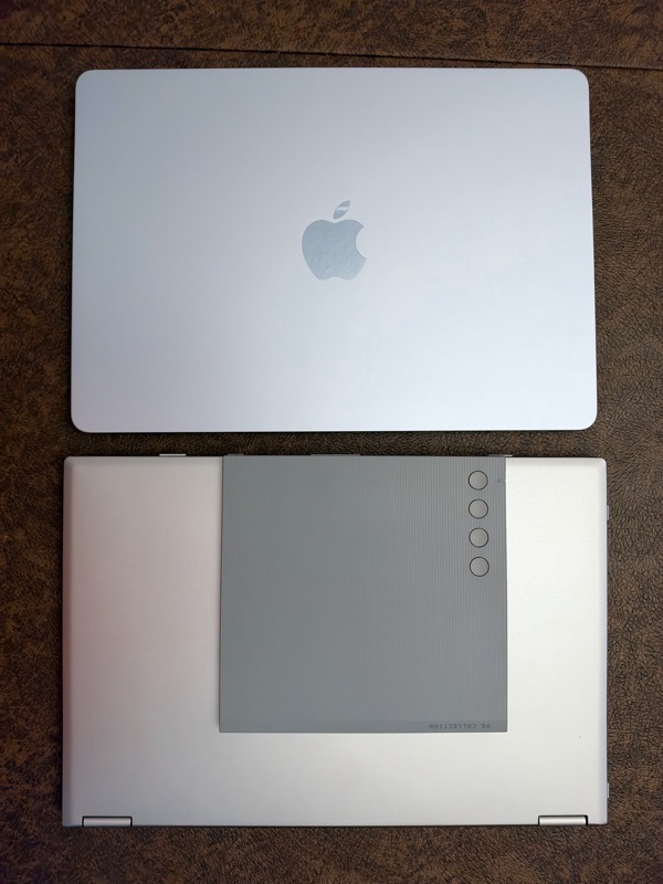 MacBook Air compared to VG1457 top down on a table.jpeg MacBook Air compared to VG1457 top down on a table.