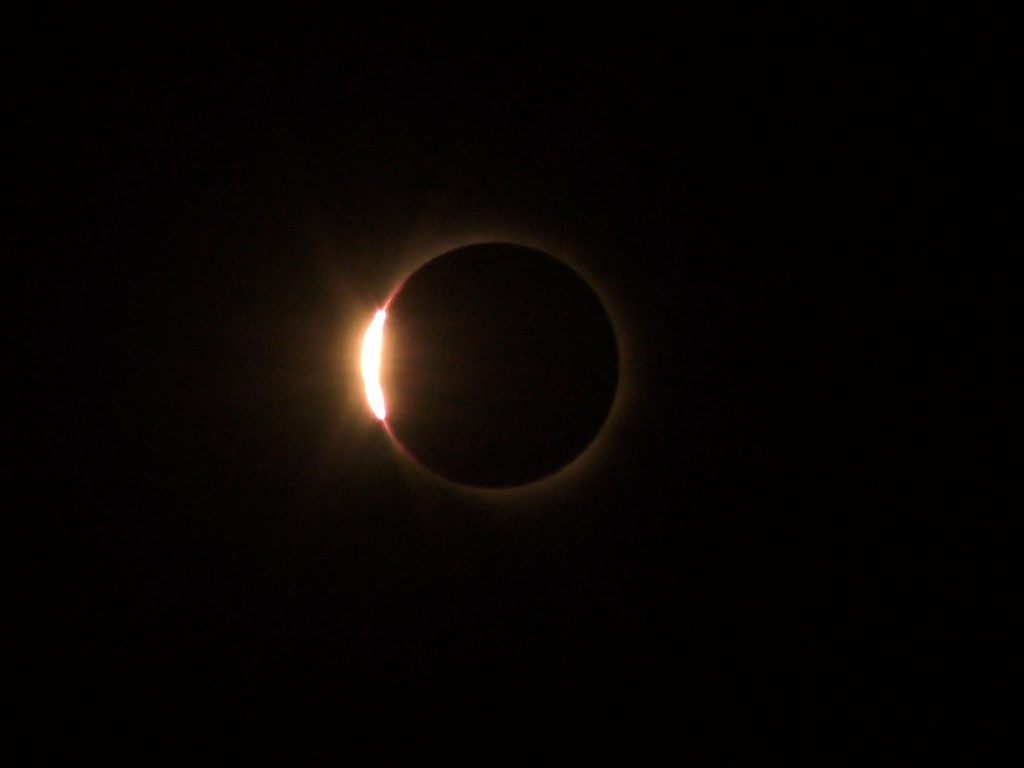 Diamond Ring of Spain Total Solar Eclipse