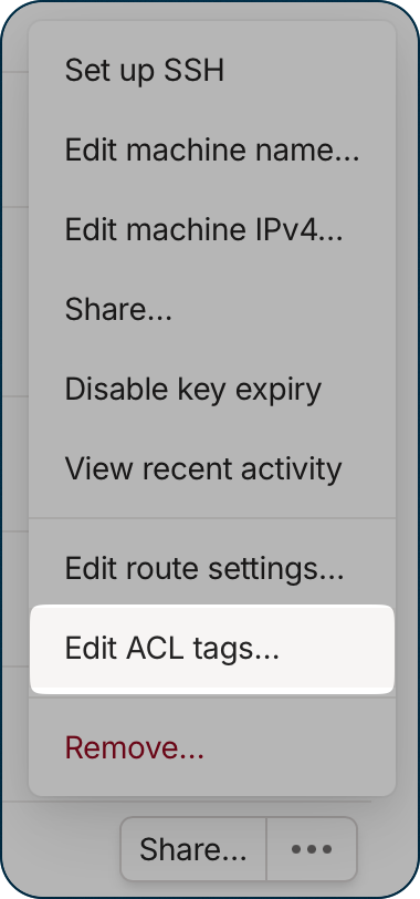 Edit ACL tags from the admin console.png Edit ACL tags from the admin console.