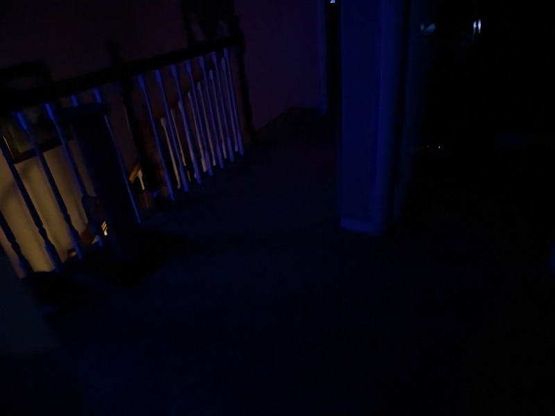 Lyridz motion sensor lights off.jpeg Near pitch darkness on the landing as I walk out