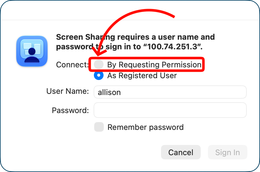 Screen Sharing Window Changes to add by requestion permission option.png Screen Sharing Window Changes to add by requestion permission option.