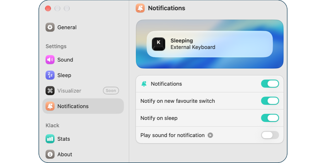 "Settings - Notifications as I will explain in the article.